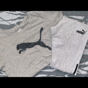 Grey Puma Gym Suit